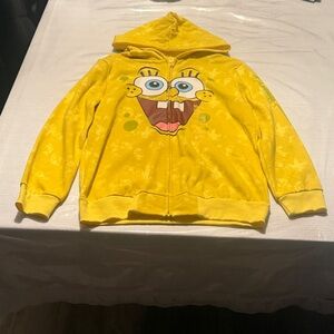 SpongeBob SquarePants Vibrant Yellow Kids Hoodie